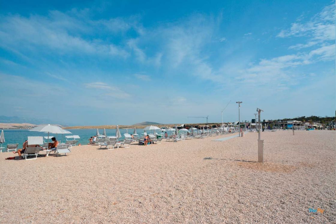 La Spiaggia Di Zrće Isola Di Pag Baie E Spiagge